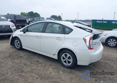 2013 Toyota Prius Three from USA, damaged, VIN JTDKN3DU5D5685825